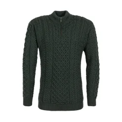 Aran half zip