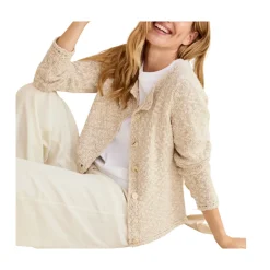 Cardigan cotton/linen