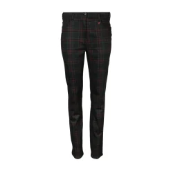 Checked trousers