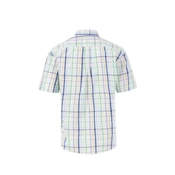 Combi check shirt SS