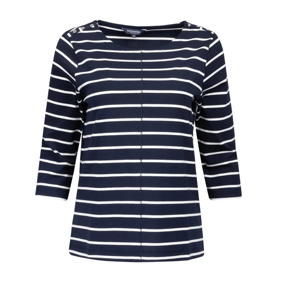 Crew neck 3/4 stripe