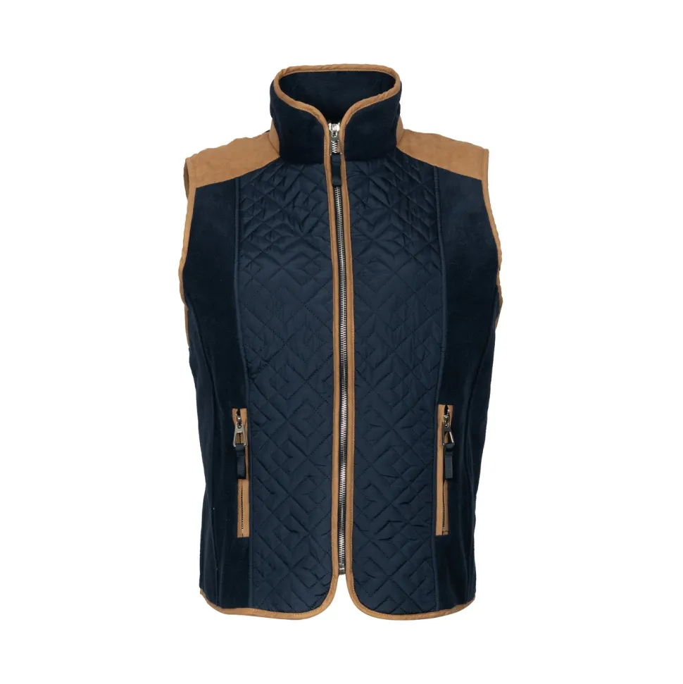 Fleece gilet patches