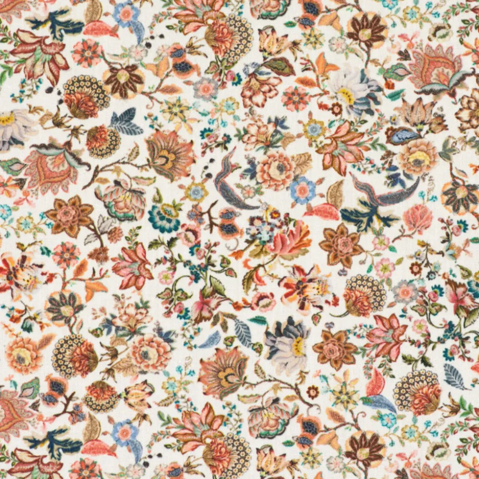 Flower & feather shirt