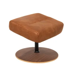 Footstool relax Bull cognac