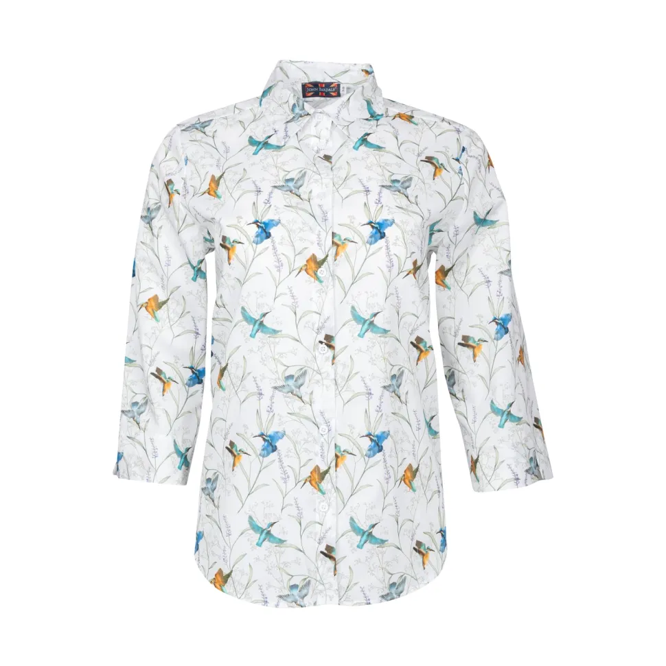 Ladies 3/4 sl. Kingfisher