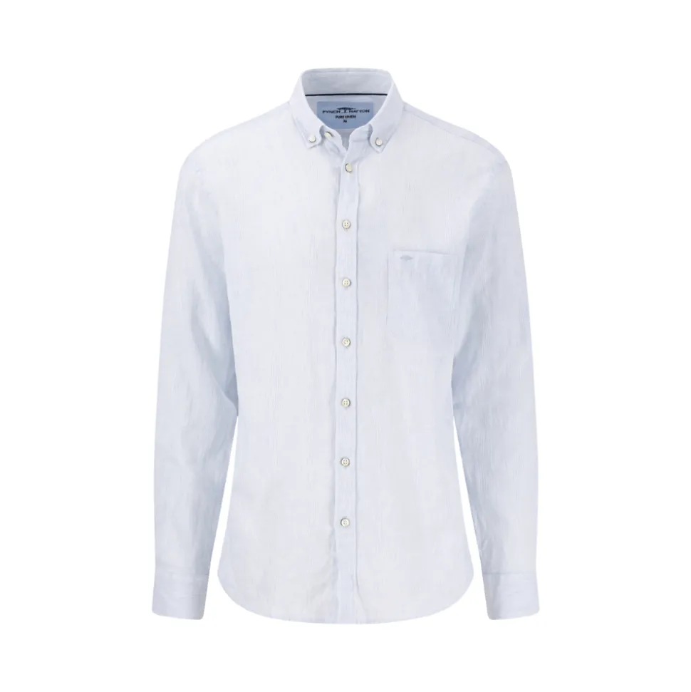 Linen striped shirt LS