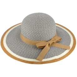 Paper hat threecolored brim