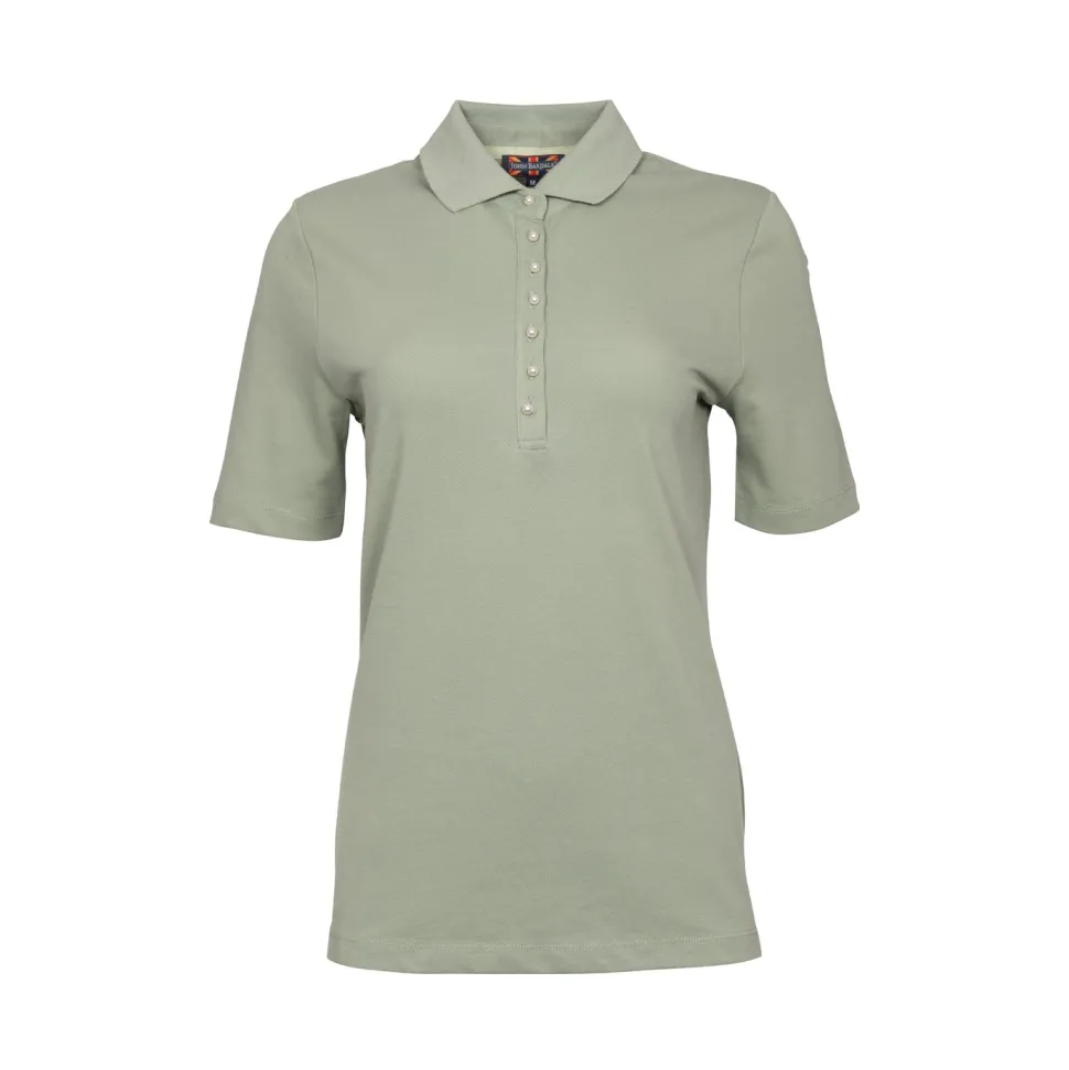 Pearl button polo
