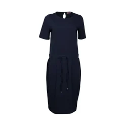 Plain dress with cord