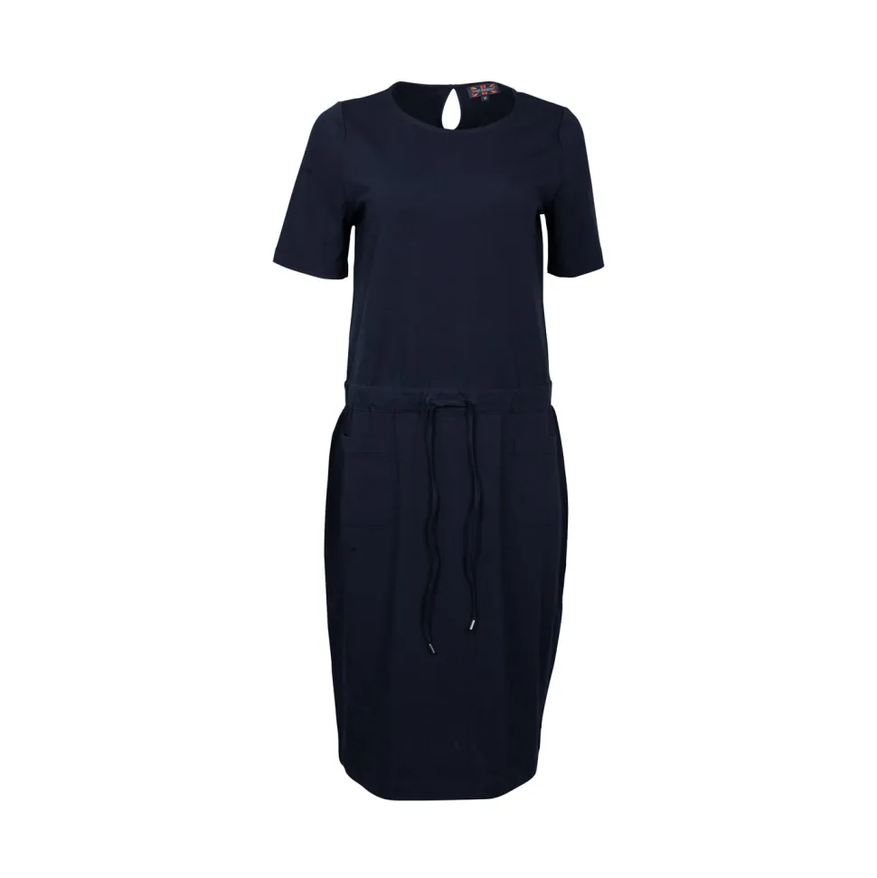 Plain dress with cord