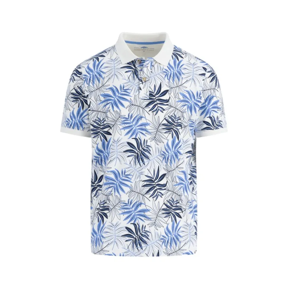 Polo leaf print