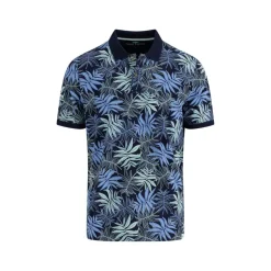 Polo leaf print