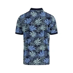 Polo leaf print