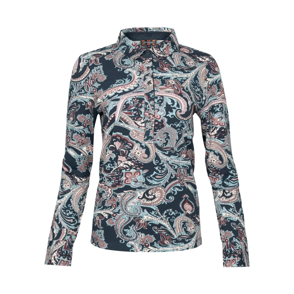 Polo long sleeve Paisley