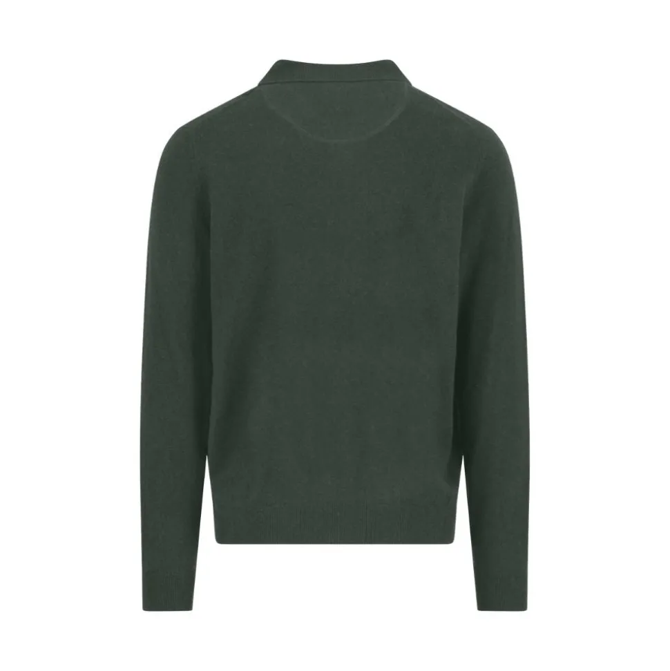 Polo longsleeve mer/cash