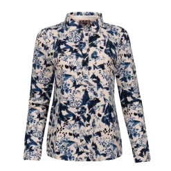 Polo print long sleeve