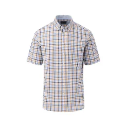 Short sleeve check shirt