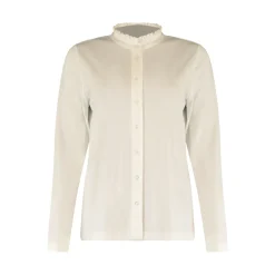 Stand up ruffle shirt