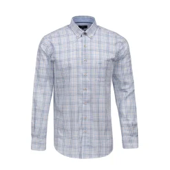 Structure check shirt