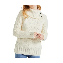 Sweater Buttoned neck