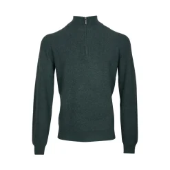 Troyer zip cardi mer/cash