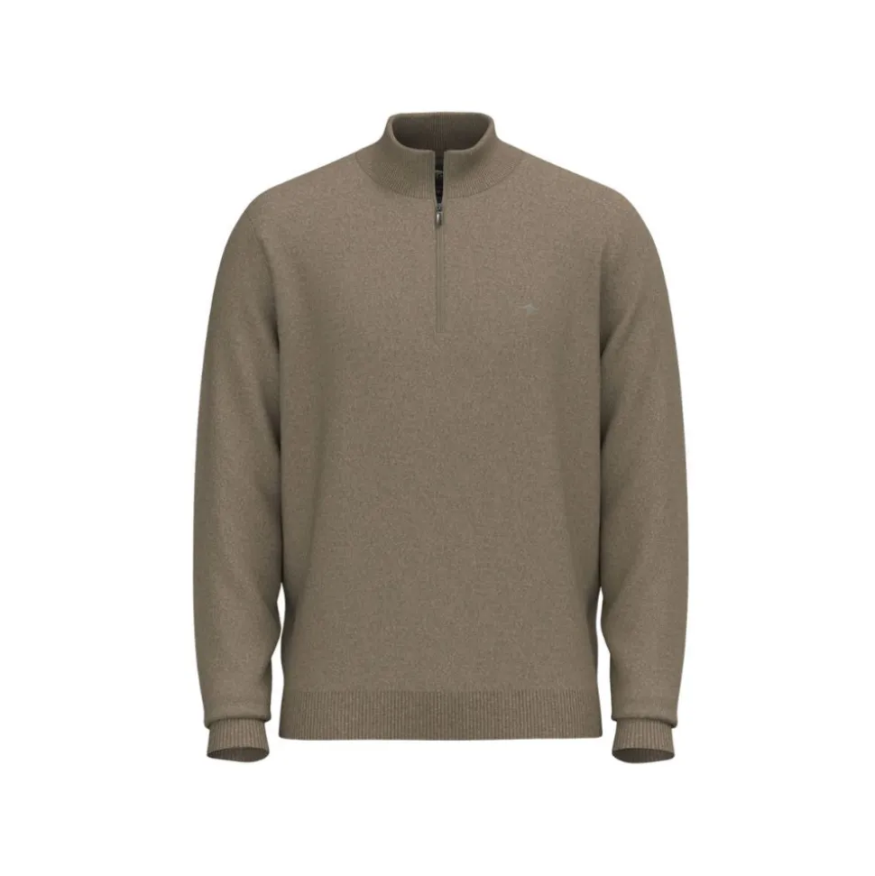 Troyer zip lambswool