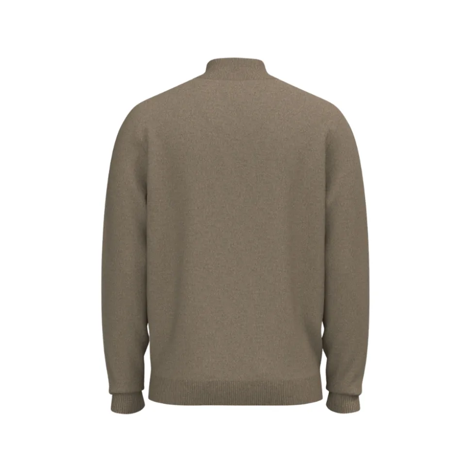 Troyer zip lambswool